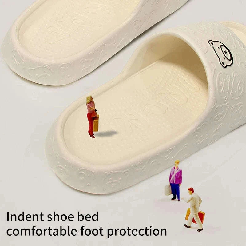 Summer Non-Slip EVA Home Slippers for Comfortable Indoor Wear-PURPLE / 40-41