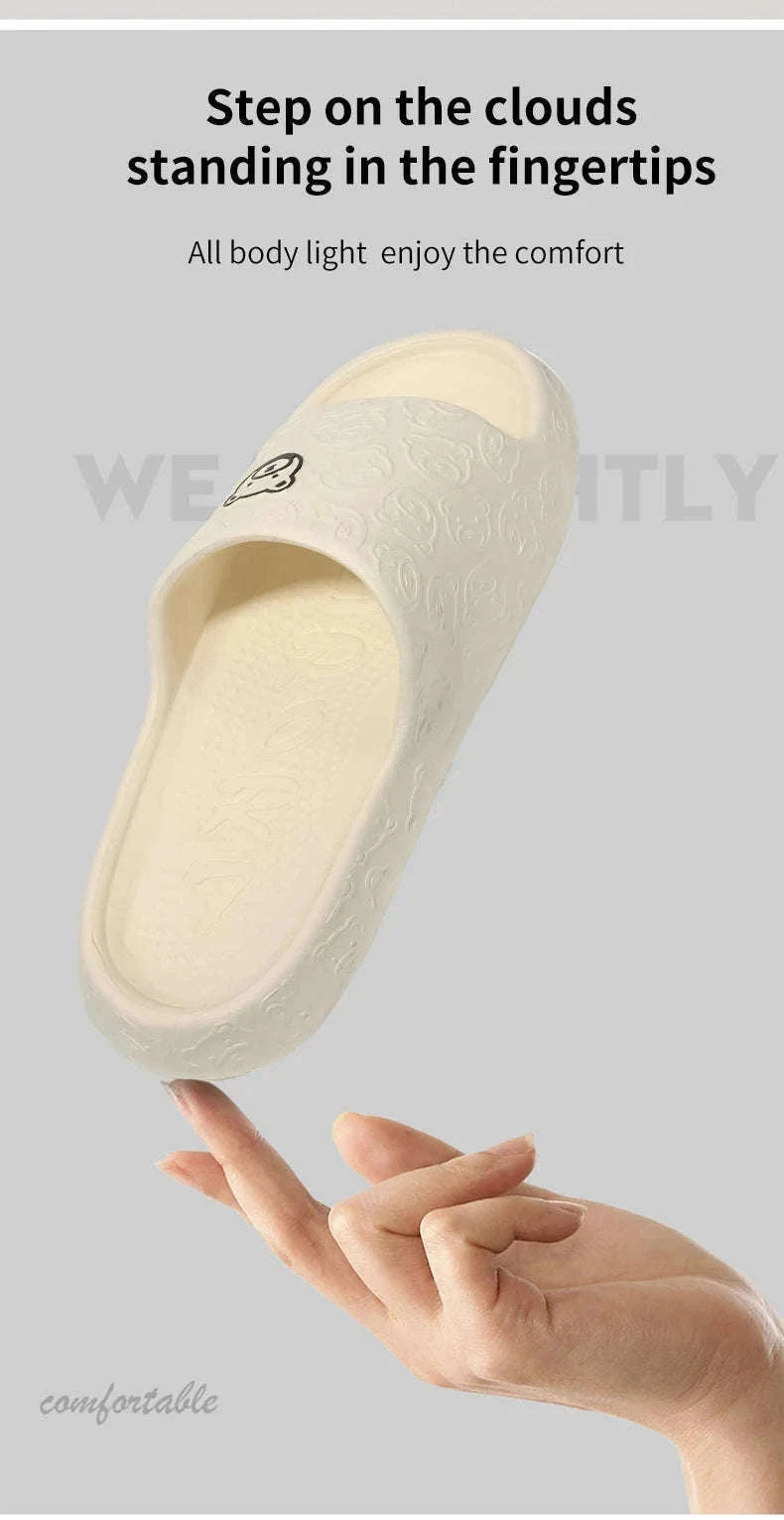 Summer Non-Slip EVA Home Slippers for Comfortable Indoor Wear-PURPLE / 40-41