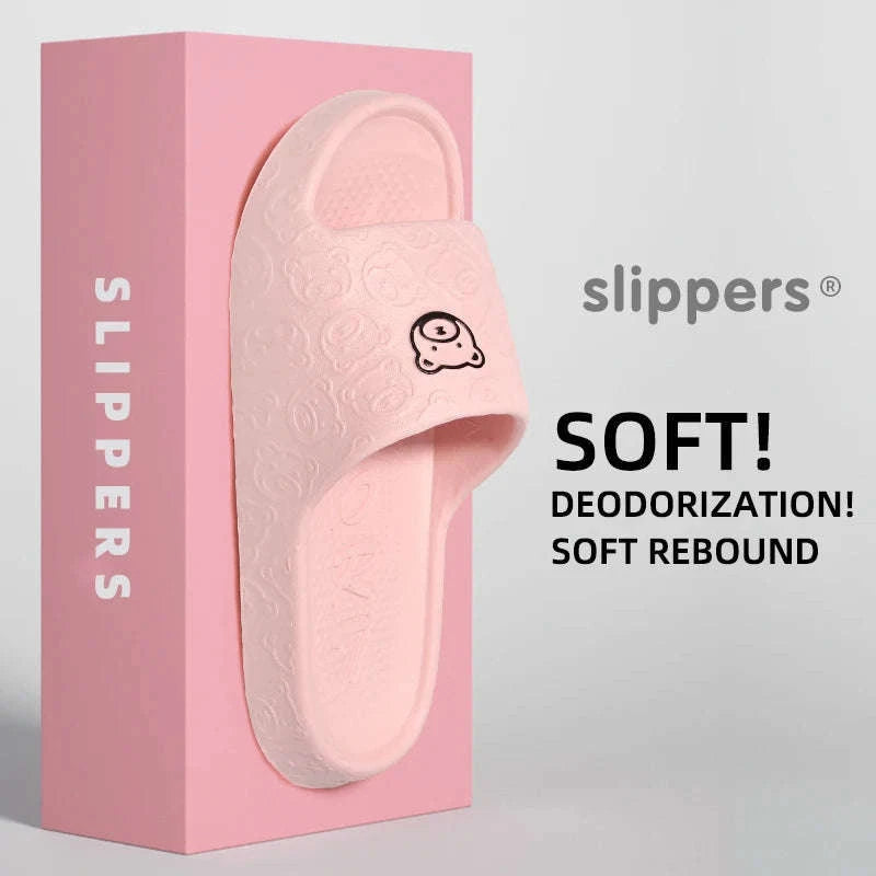 Summer Non-Slip EVA Home Slippers-PURPLE / 40-41