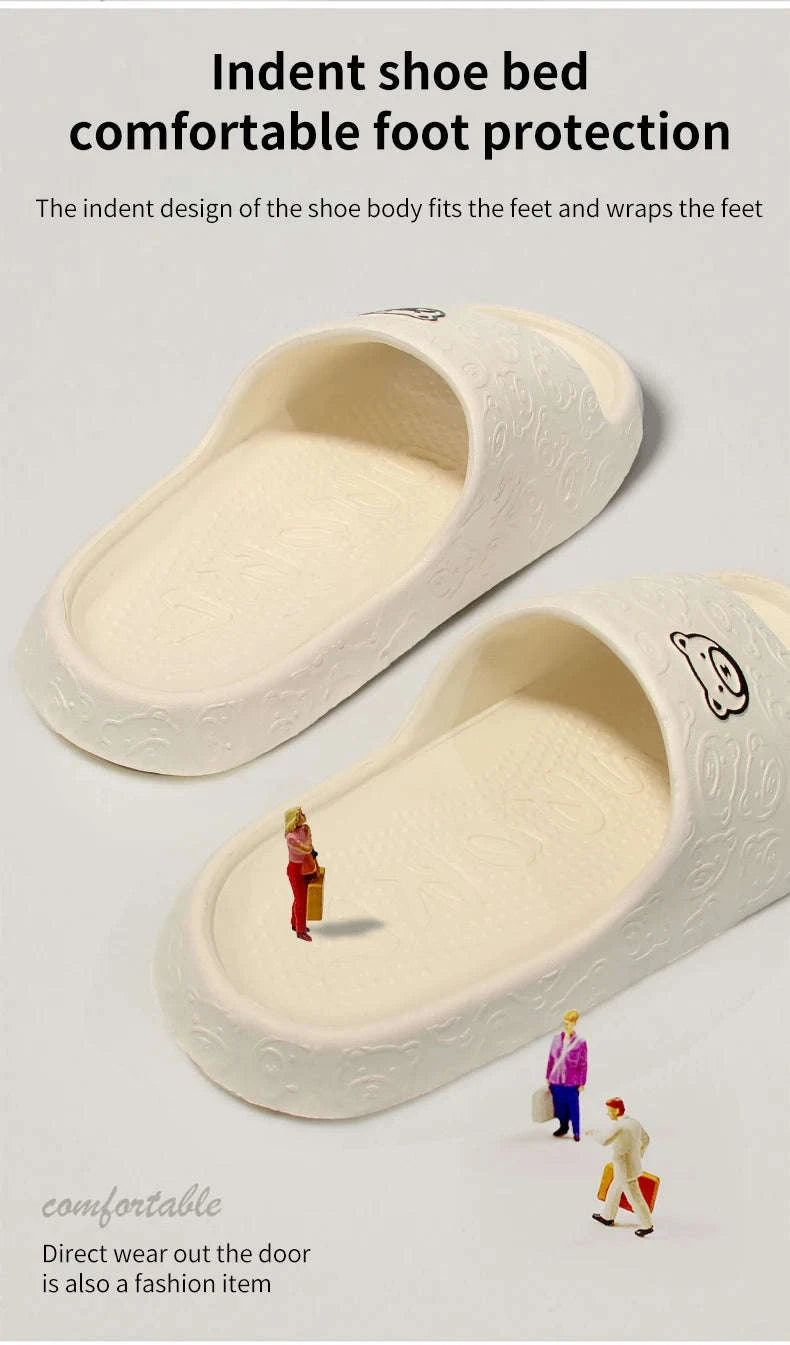 Summer Non-Slip EVA Home Slippers-PURPLE / 40-41