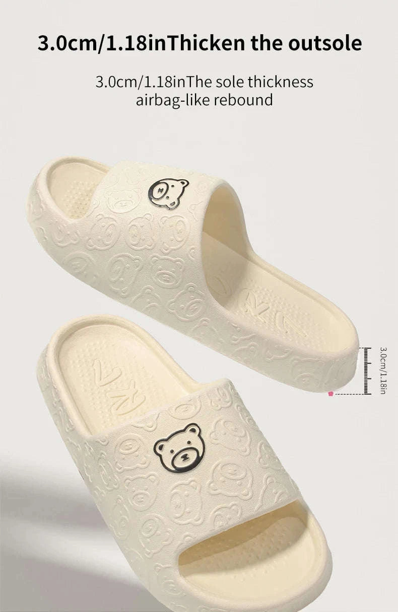 Summer Non-Slip EVA Home Slippers-PURPLE / 40-41