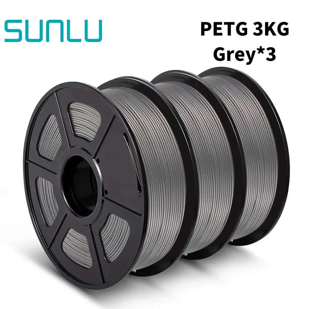 SUNLU PETG 3D Filament 1KG (3 Rolls) 1.75mm-PETG-WT-3KG / United States