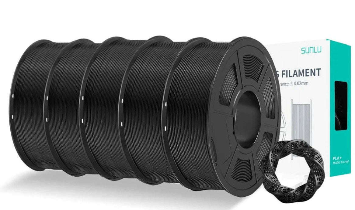 SUNLU PLAmatte 1.75mm 3D Filament – Matte Finish & Precision Printing-5 Red / GERMANY