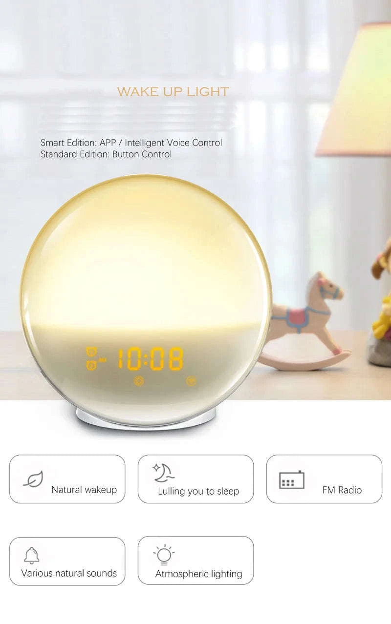 Sunrise Alarm Clock Wake Up Light-NZ6688J