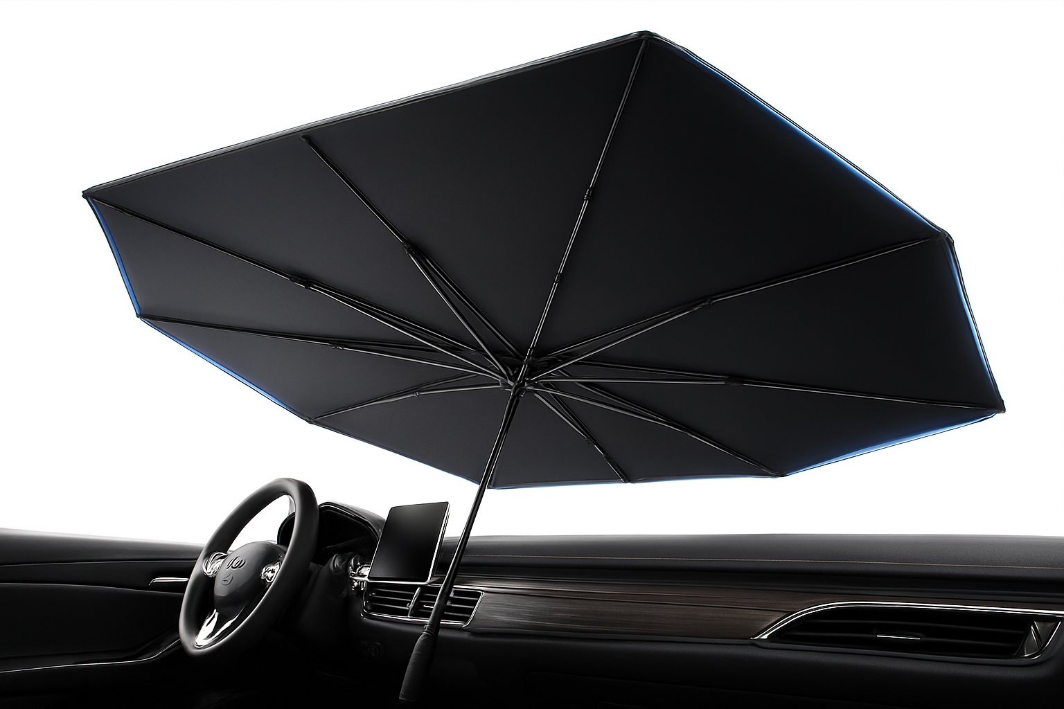 Car Sun Shade Umbrella for Cooler Interior Protection