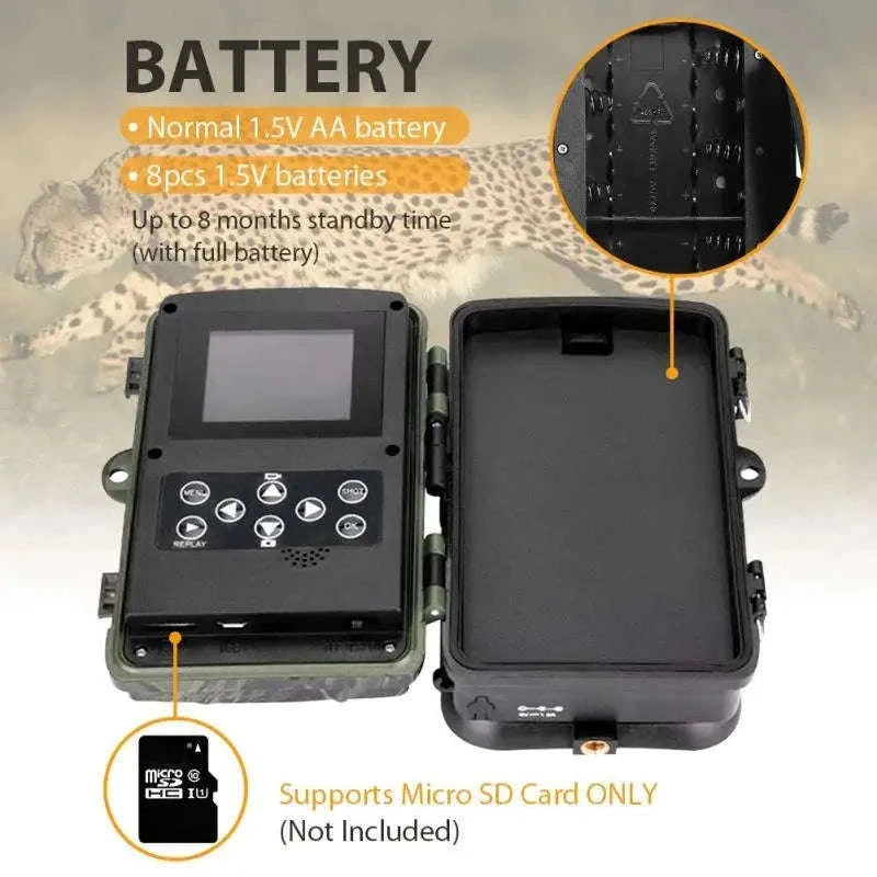 Suntekcam 20MP 1080P Trail Camera with 0.3s Trigger Time-HC-810M