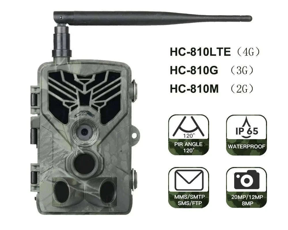 Suntekcam 20MP 1080P Trail Camera with 0.3s Trigger Time-HC-810M