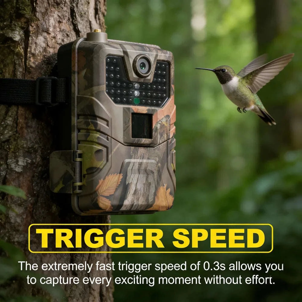 SuntekCam HC-900 Pro 4G LTE Trail Camera with App Control-US Version