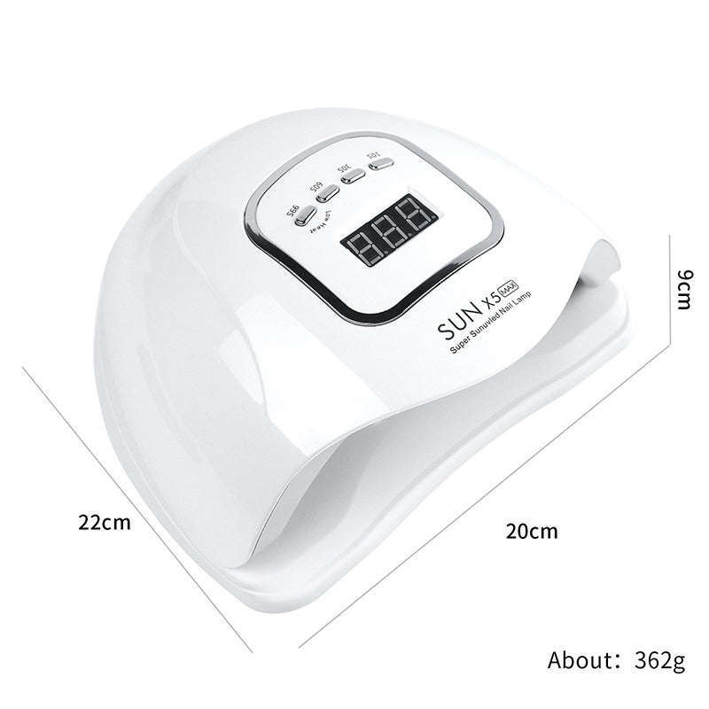 SUNX5 Max 150W UV LED Nail Lamp for Fast Gel Drying-EU plug