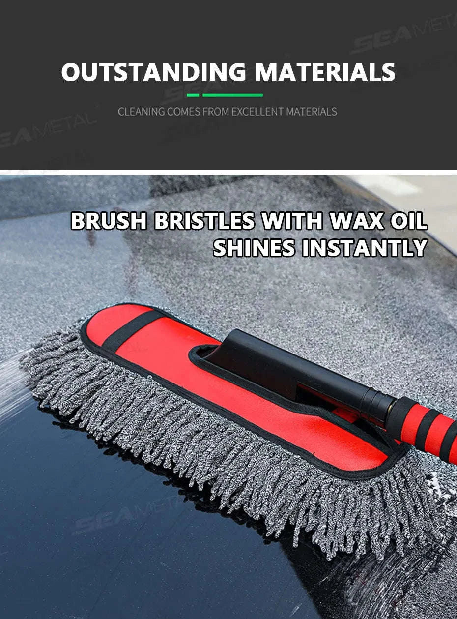 Super Absorbent Car Mop with Telescopic Handle-1pc / China Mainland