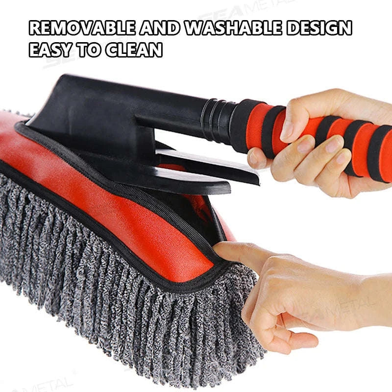 Super Absorbent Car Mop with Telescopic Handle-1pc / China Mainland
