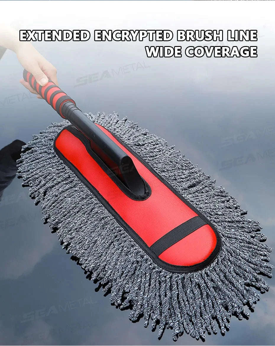 Super Absorbent Car Mop with Telescopic Handle-1pc / China Mainland