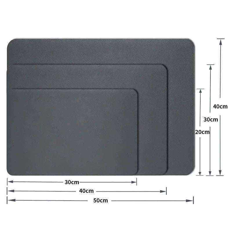 Super Absorbent Diatom Mud Drying Mat for Cleaner Countertops-Summer Monsoon / 60x50cm