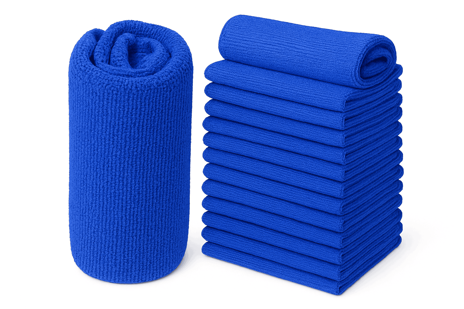 Super Absorbent Microfiber Cleaning Cloths 100 Pack-30x30 5pc