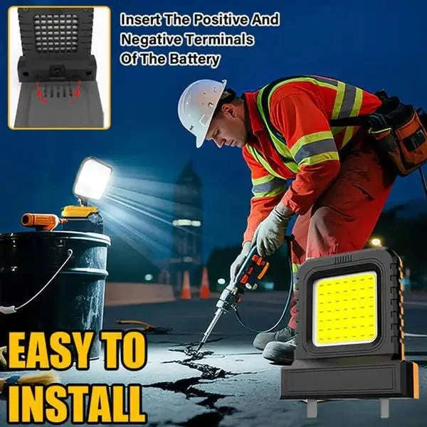Super Bright LED Work Light for 20-21V Li-ion Battery-B 2Pcs / China Mainland