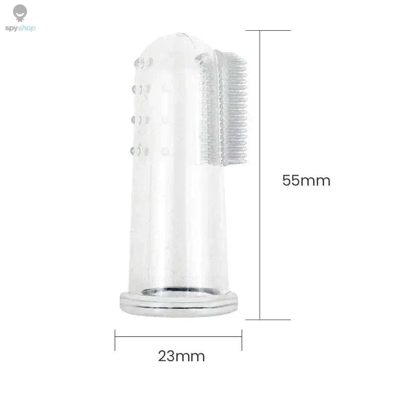 Super Soft Pet Finger Toothbrush – Gentle Cleaning for Dogs and Cats-3 colors