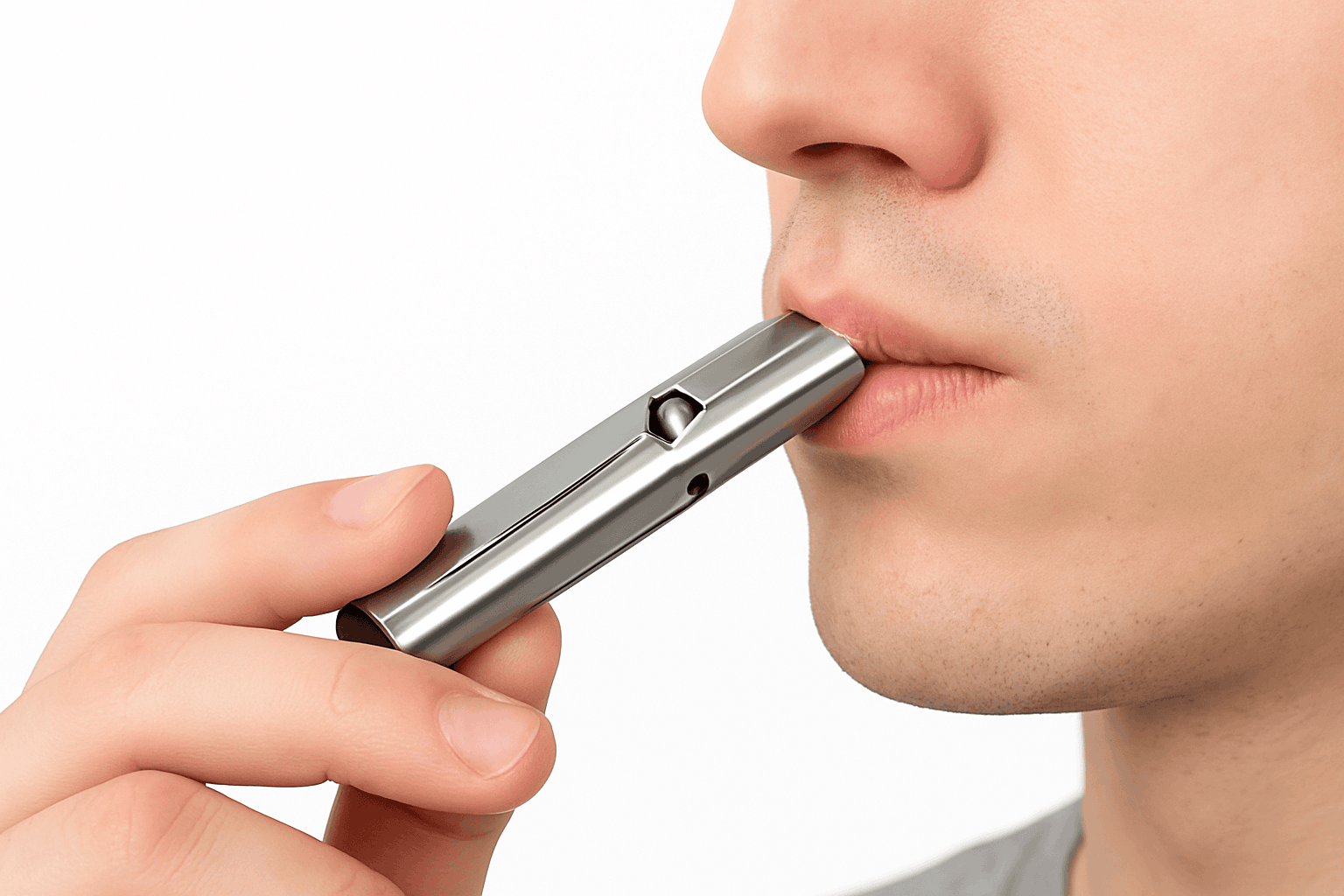 Survival Whistle Keychain – Triple-Tube Outdoor Emergency Alarm-Grey