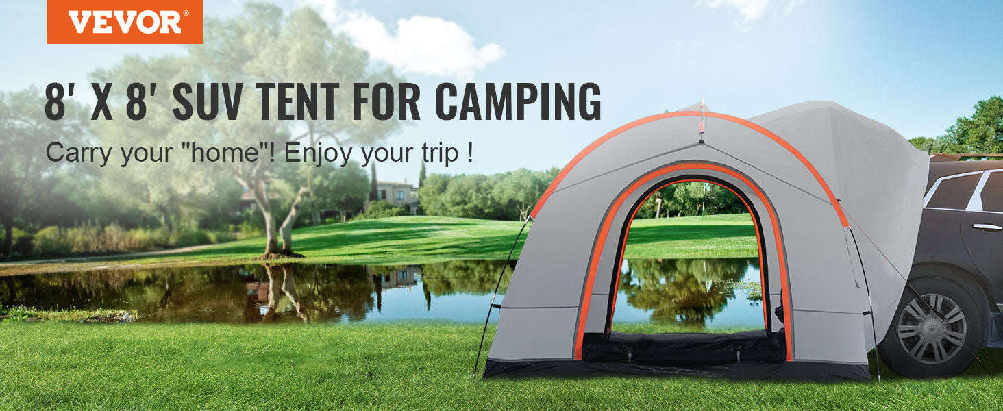 SUV Camping Tent Attachment for Rear Hatch-United States