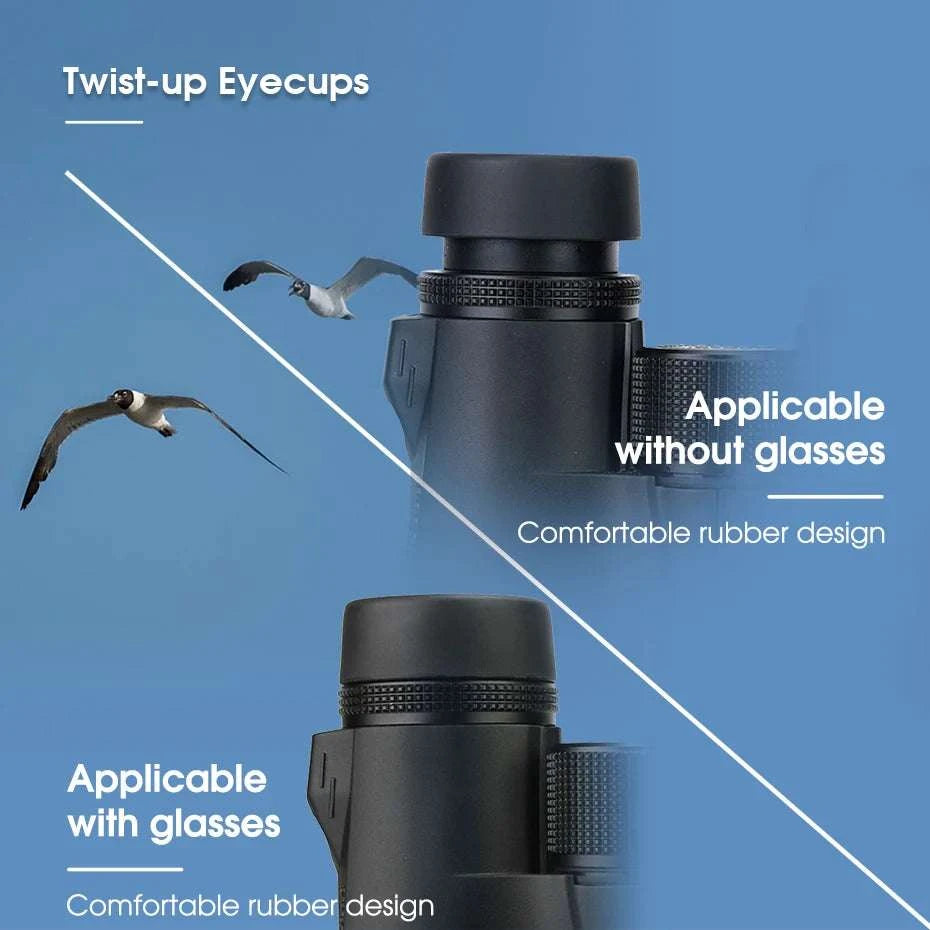 SV47 Waterproof Binoculars 8x/10x Wide View for Birdwatching & Travel-8X42mm