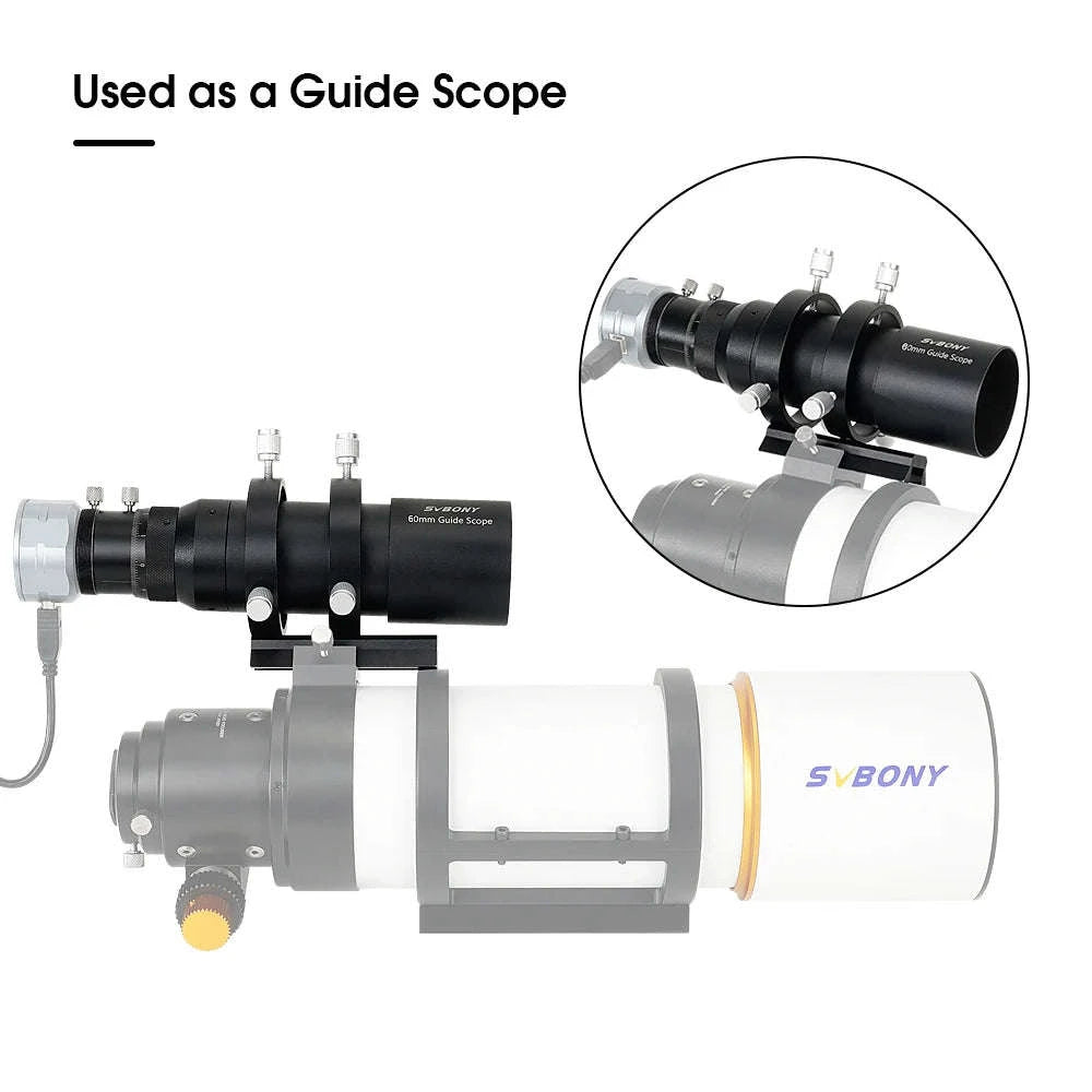 SVBONY SV106 Telescope Guide Scope 50mm/60mm F4-SV106 50mm