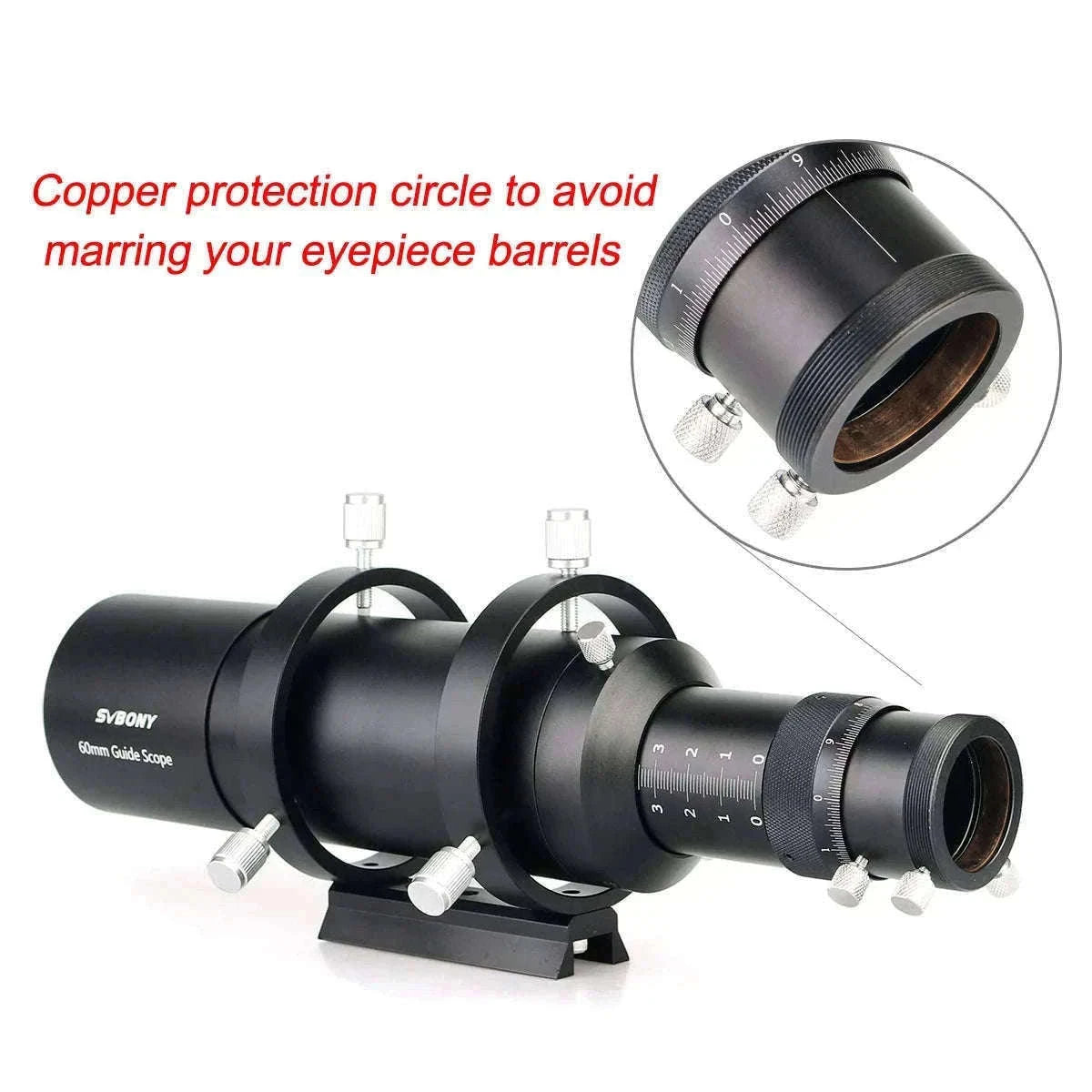 SVBONY SV106 Telescope Guide Scope for Precise Astrophotography-SV106 50mm