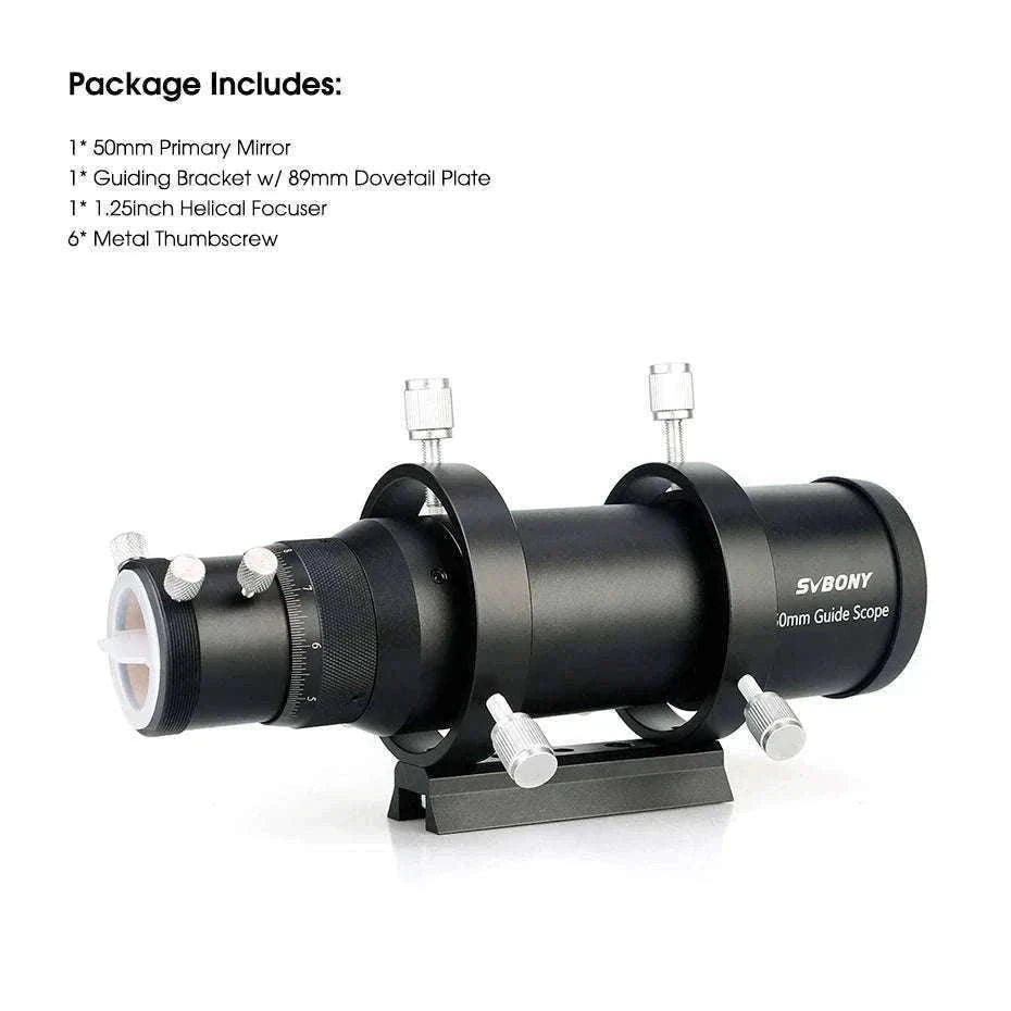SVBONY SV106 Telescope Guide Scope for Precise Astrophotography-SV106 50mm