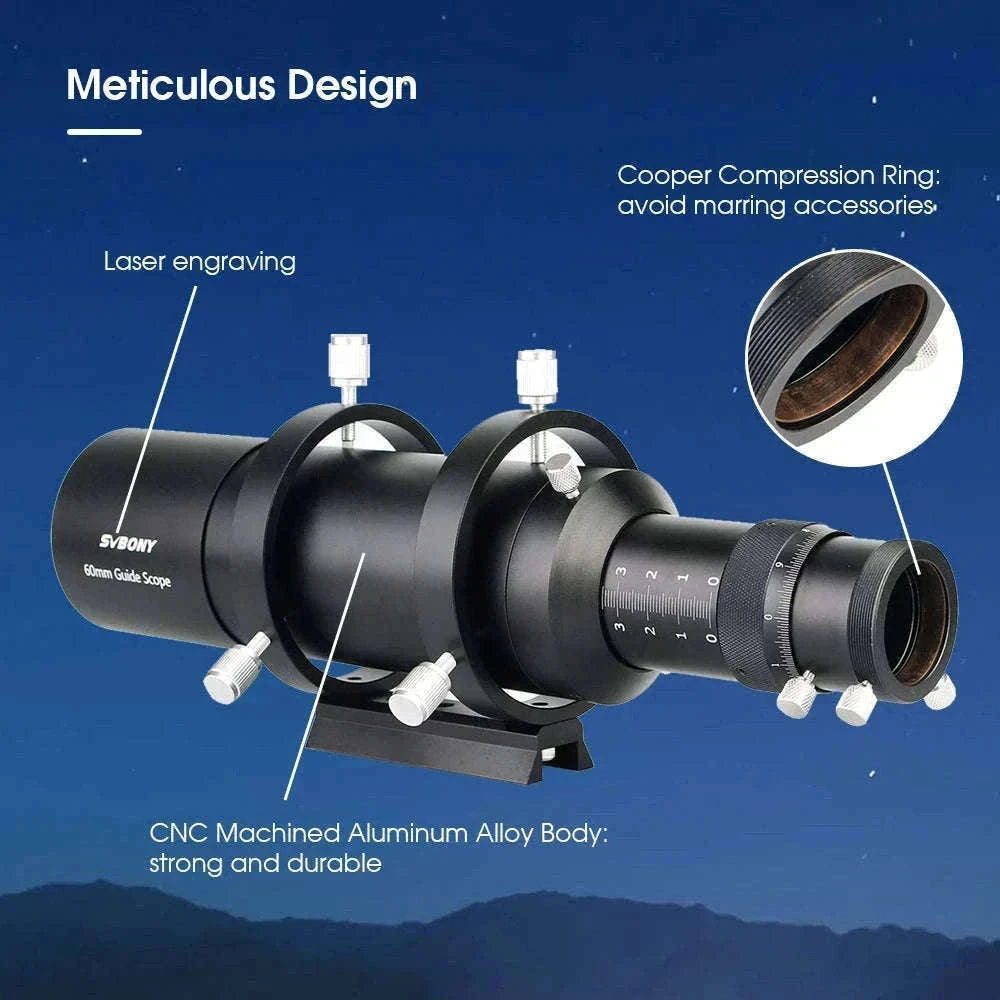 SVBONY SV106 Telescope Guide Scope for Precise Astrophotography-SV106 50mm
