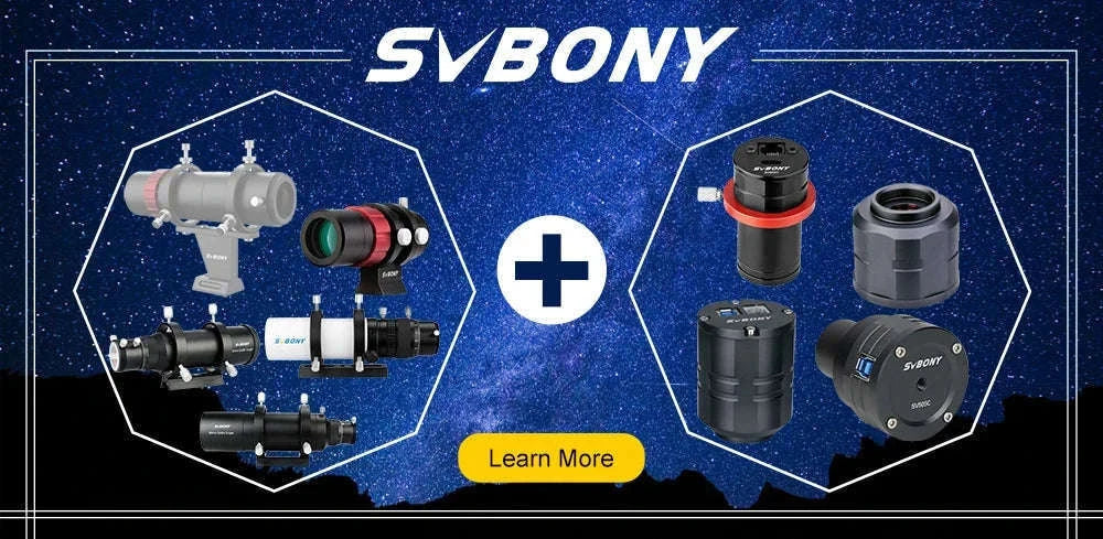 SVBONY SV106 Telescope Guide Scope for Precise Astrophotography-SV106 50mm