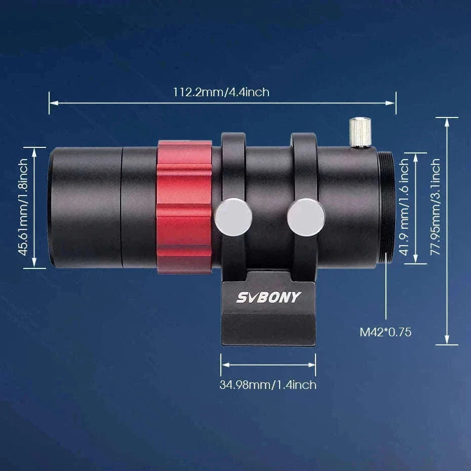 SVBONY SV165 30mm f/4 Ultra-Mini Guide Scope-SV165