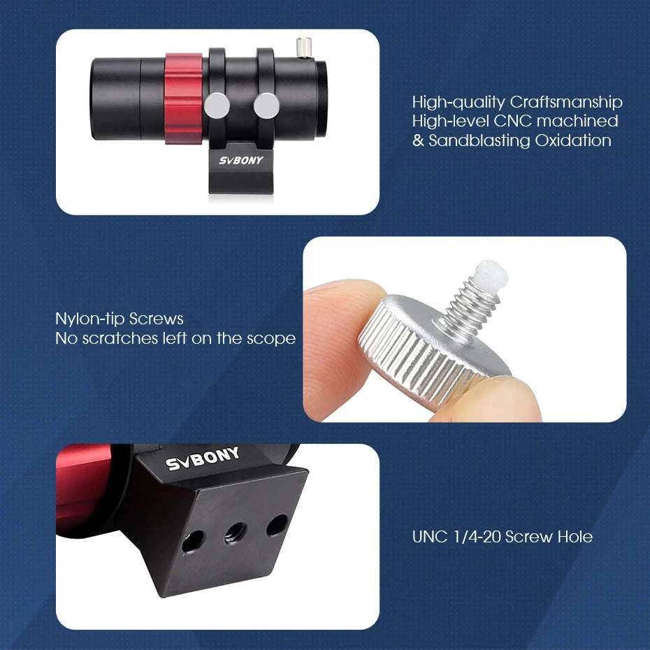 SVBONY SV165 30mm f/4 Ultra-Mini Guide Scope-SV165