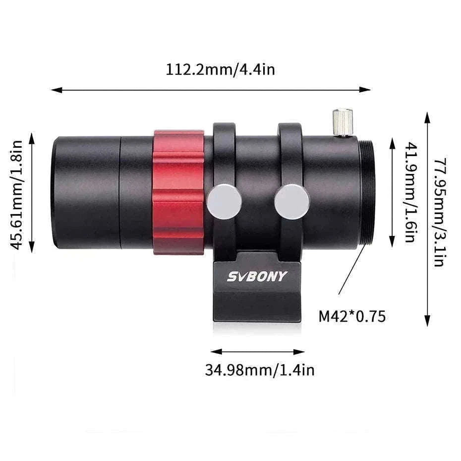 SVBONY SV165 30mm f/4 Ultra-Mini Guide Scope-SV165