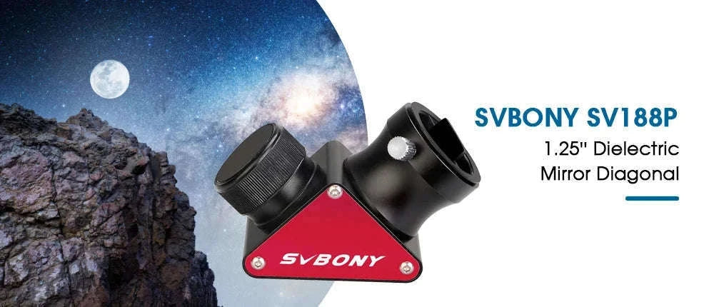 SVBONY SV188P 1.25" 90° Dielectric Mirror Diagonal-SV188P