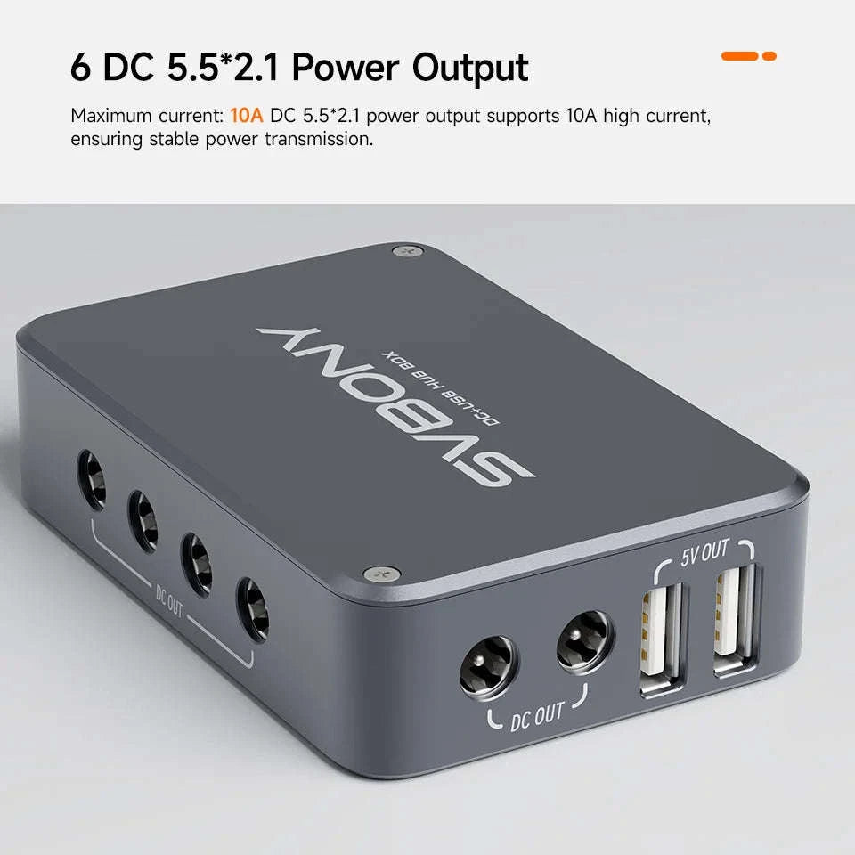 SVBONY SV241 Astronomy DC + USB Hub Power Adapter for Astrophotography-SV241X2 / CN