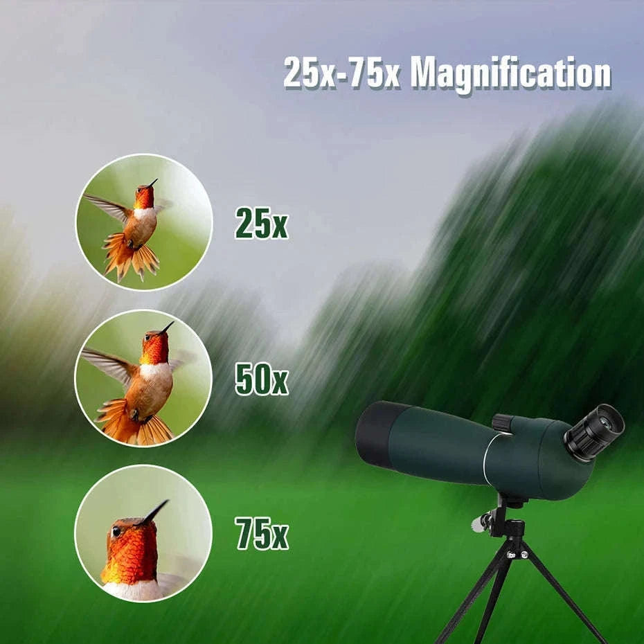 SVBONY SV28 Spotting Scope Zoom Telescope Waterproof-20-60X60-holder