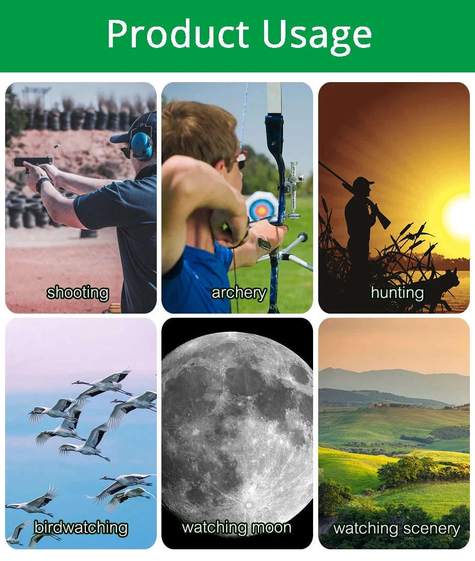 SVBONY SV28 Spotting Scope Zoom Telescope Waterproof-20-60X60-holder