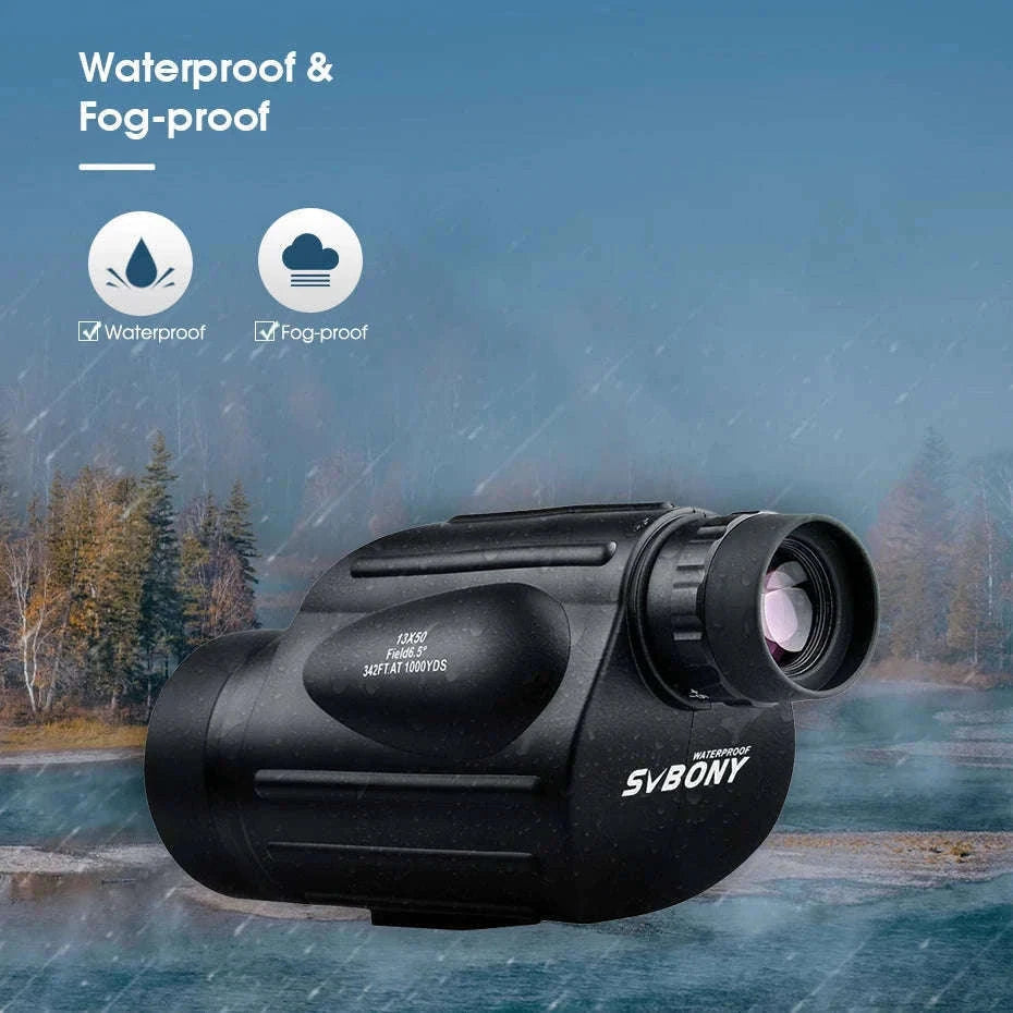 Svbony SV49 Monocular Telescope for Travel and Outdoor Viewing-SV49 10-30x50