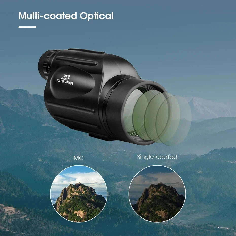 Svbony SV49 Monocular Telescope for Travel and Outdoor Viewing-SV49 10-30x50