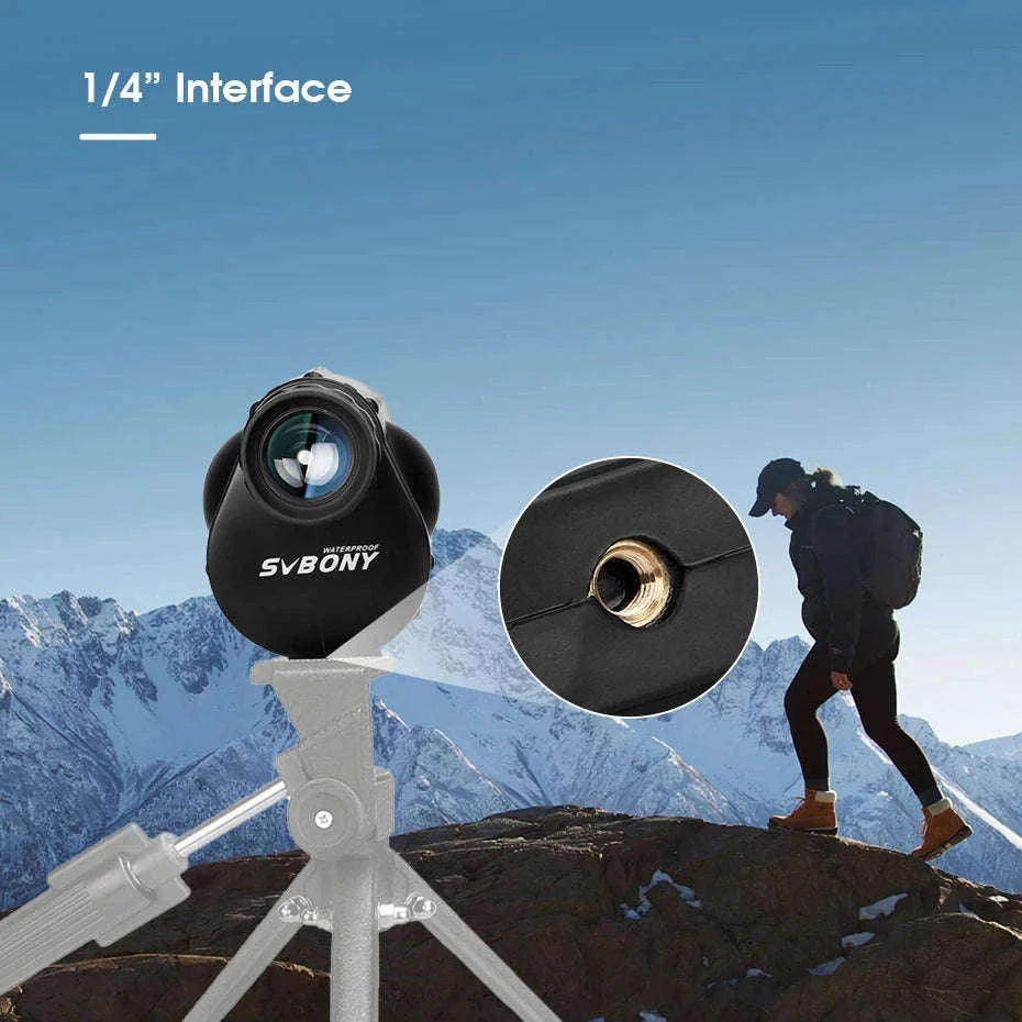 Svbony SV49 Monocular Telescope for Travel and Outdoor Viewing-SV49 10-30x50