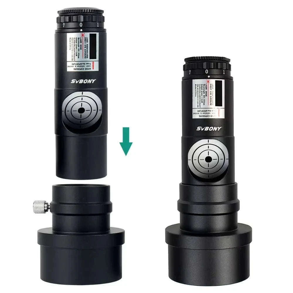 SVBONY Telescope Collimator with 2" Adapter for Newtonian Reflectors-Red Laser Collimator