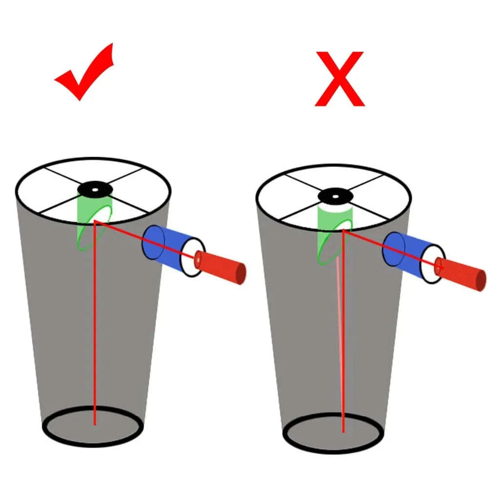 SVBONY Telescope Collimator with 2" Adapter for Newtonian Reflectors-Red Laser Collimator