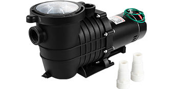 SucceBuy Swimming Pool Pump 110V/220V 5544GPH Powerful Self-priming for In/Above Ground Pool Water Circulation Strainer Basket