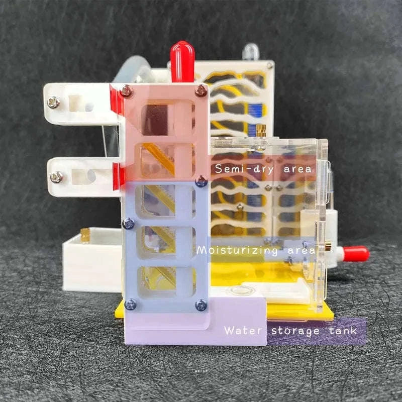 T Design DIY Ant Farm with Feeding Area-Red