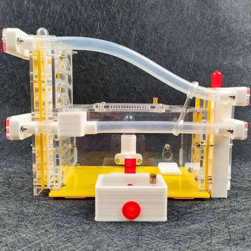 T Design DIY Ant Farm with Feeding Area-Red