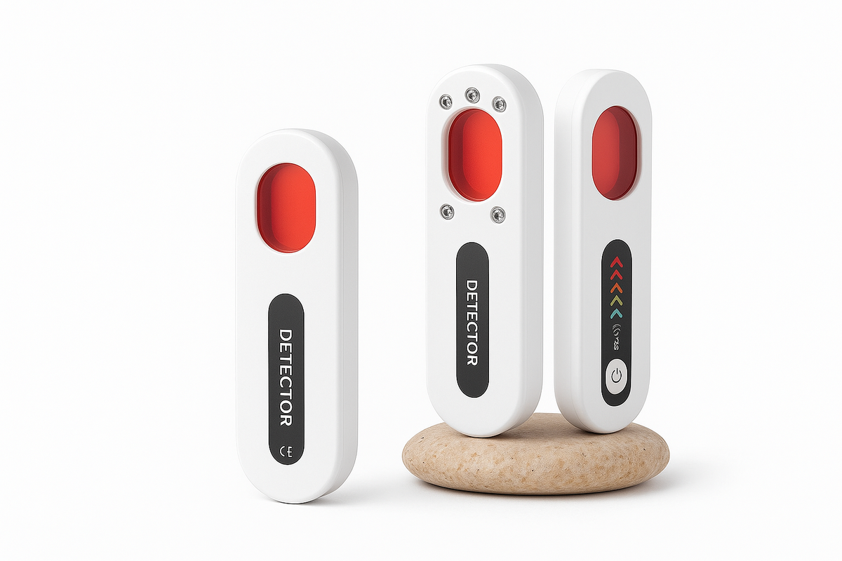 Smart Detector with Night Vision, LED Display, GPS Tracking and Camera Detection
