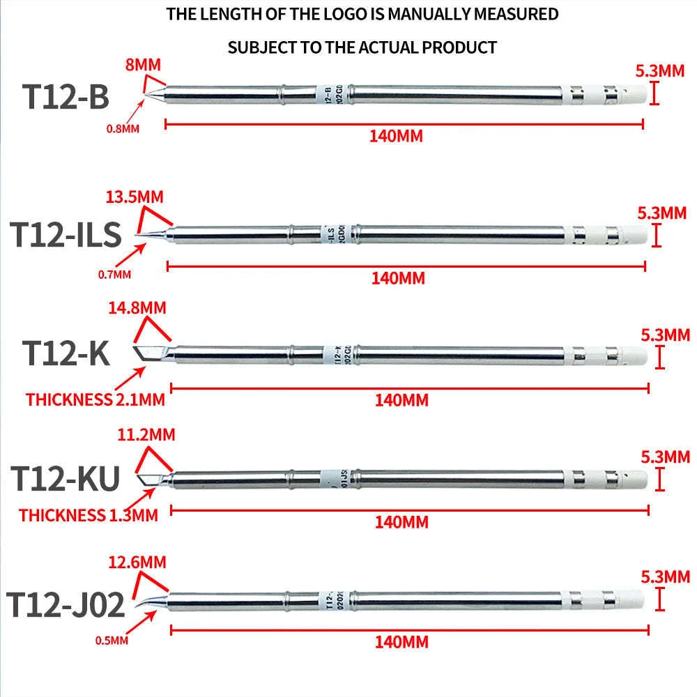 T12 75W Digital Soldering Iron Station-T12NEW SET1 / US