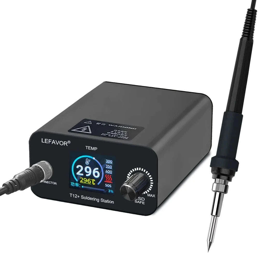 T12 75W Digital Soldering Iron Station with 150–450°C Control-T12NEW SET1 / US