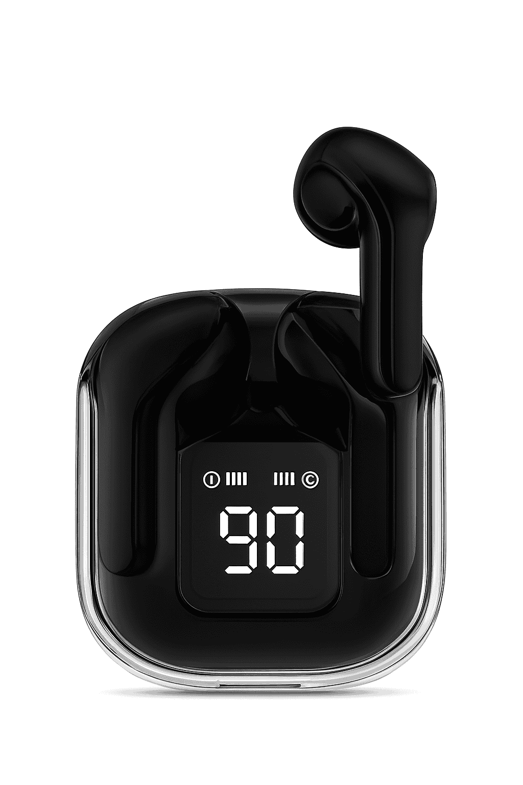 T2 Wireless Bluetooth Earphones with LED Display-Pink