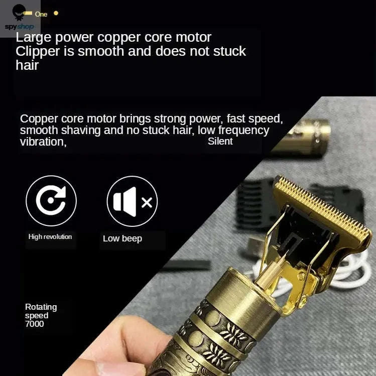 T9 Hair Clipper – Precision Trimmer for Clean Lines and Easy Grooming-OHS S2 DRAGON