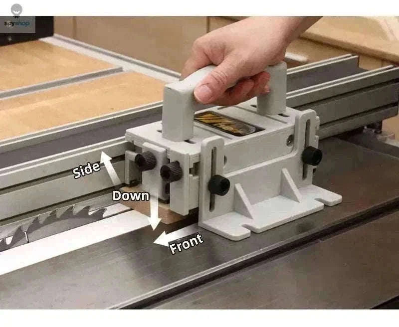 Table Saw Push Block for Safer, Steadier Wood Cutting-Grey / 1PCS