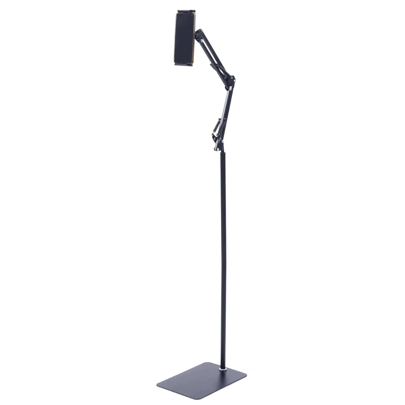 Tablet Floor Stand Adjustable Height & 360° Swivel-black / United States